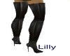 [LWR]Leather Black Boots