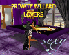 LOVERS PRIVATE BILLAR
