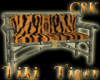 C8K Tiki Tiger Loveseat