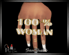 100% WOMAN RGT KNUCKLE