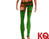 KQ Green Sexy Leo Pants