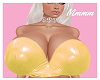 !++A Yellow Bustier Leat