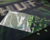 Weed spilled bag
