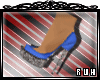 [R] Blue Bling Heels