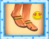 Kawaii Rasta Sandals