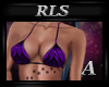 (A)Purple Bikini Fit RLS