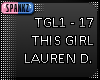 This Girl - Lauren D TGL