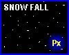 Px Snow fall w/particles