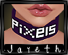 [J] Pixels" Choker
