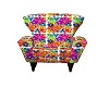 Flowered Noob Chair
