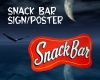 Snack Bar Sign/Poster