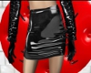 [SM] Black Rubber Skirt