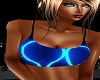 DJ NEON BLUE TOP