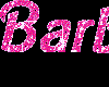 Barbie Glitter Sticker