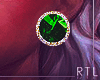 R| Emerald |Earrings