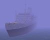 ghost ship in fog