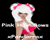 Pink Hair Bows