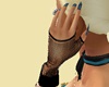 Burlesque Gloves Teal