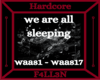 waas - We are all sleep