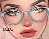 !!D Glasses Teal LT