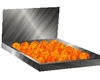 box of orange golf balls