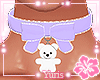 ❤Choker Bear Purple❤