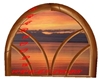 Sunset Arch Window
