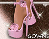 Pink Rose Heels