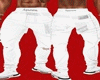 [H] Slim boy white pants