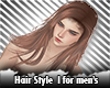 Men's long hair
