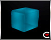 Xenon Cube Seat Aqua