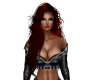 JackyHair 677 -Red-Black