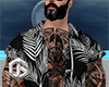 Open Shirt+Tattoo