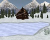 winter lake getaway