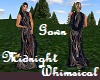 Midnight Whimsical Gown