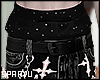 s. Black Skull Shorts