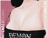 ❄ Demon Black Top