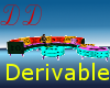 Derivable couch