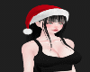 !X-Mas Hat Blk Hair