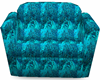 brite blue couch