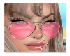 Aviator sunglasses pink