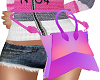 Pink Waist Purse