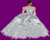 Artic Feather Gown