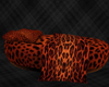 Leopard couple beanbag