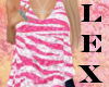 Lex~: Pink Zebra Tank