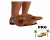 .(IH) AFRICAN PRINT SHOE