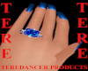 Sapphire&Diamond LH Ring
