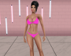 -1m- Neon pink bikini RL