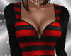 Striped sweater dress
