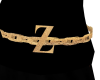 gold z belt